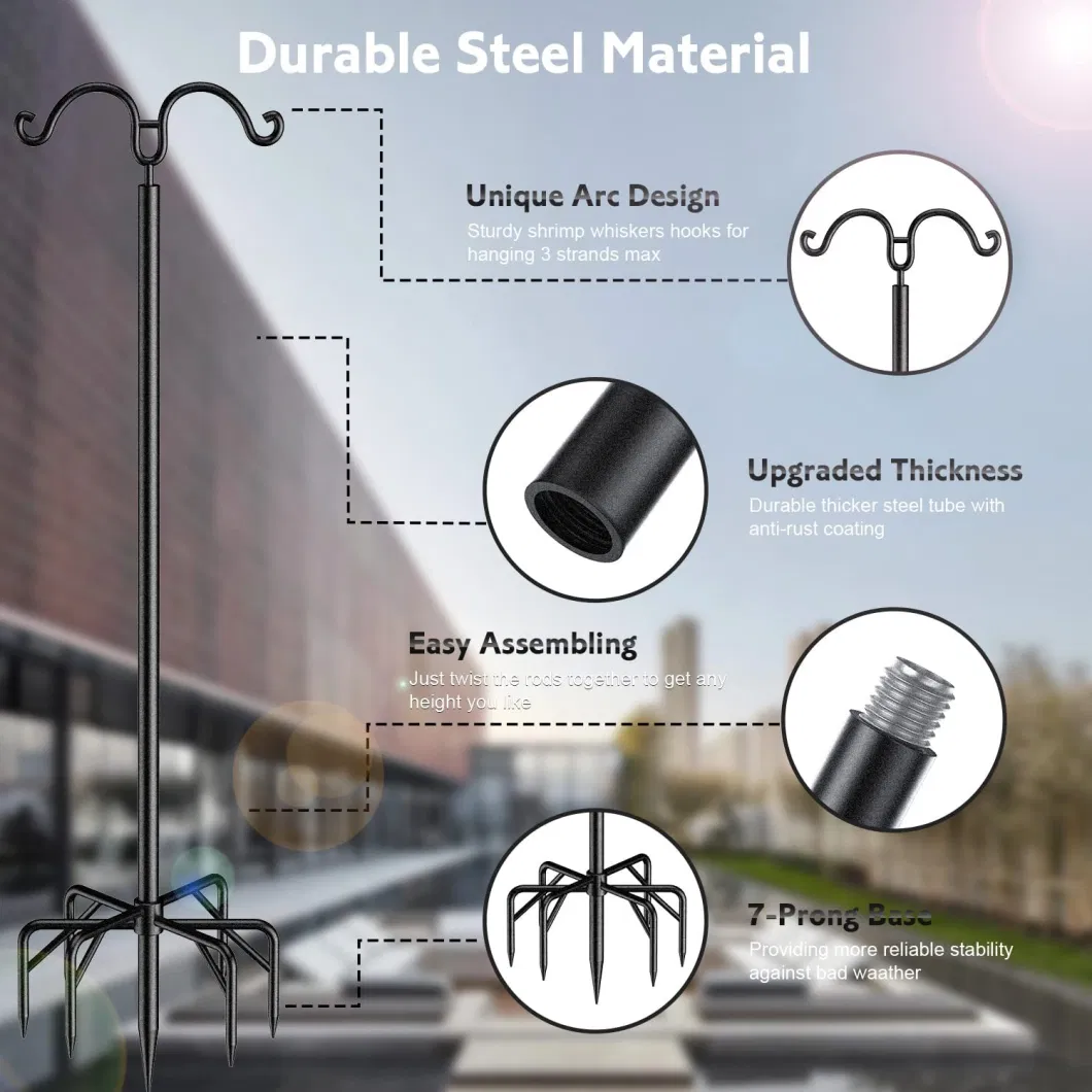 China Factory Wholesale Galvanized Circular Solar Monitoring Pole Camera Pole