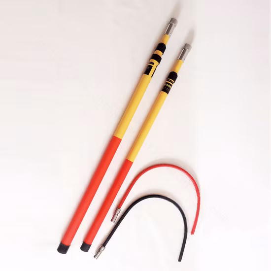 Pali salvavita isolati in fibra di vetro per asta di sicurezza elettrica